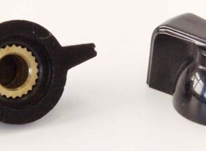 Botón apuntador Negro