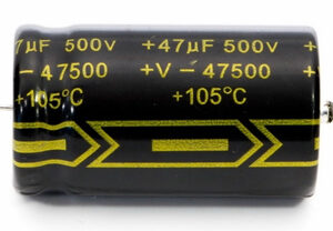 Condensador TAD 47μF-500V